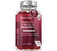 Citrato de Magnesio en Gominolas 160 mg · 90 Gummies para Adultos · Apoyo a Músculos, Huesos y Reducción del Cansancio