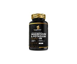 Citrato de magnesio y potasio + B6, 60 cápsulas Nutri Pro Sport