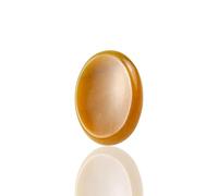 Citrine Crystal Rock Worry Stone for Kids, Oval Palm Stone, Thumb Stone, Crystals and Healing Stone Quartz Bulk for Wicca, Reiki, Healing Energy, Chakra Stone, Witchcraft Supplie(1PCS