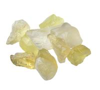 Citrine Rough Stone 1000g Yellow Crystal Stone Ore Crystal Raw Crystal Pebbles for Purification Feng Shui Luck,1000g