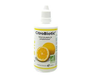 Citrobiotic - Extrait de ppins de pamplemousse bio - 100 ml extrait liquide - Effet anti-oxydant, g by Source Claire