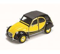 Citroen 2CV Pato 1982 Azul Coche a Escala 1:24 Welly