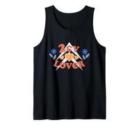 Citroën 2CV Car Lover 70s Hippy Flores Retro Camiseta sin Mangas