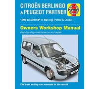 Citroen Berlingo & Peugeot Partner Petrol & Diesel (96 - 10) Haynes Repair Manual