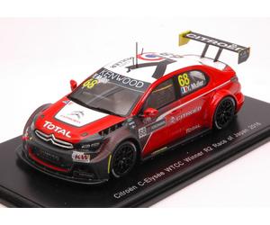 Citroen C-Elisée #68 Winner R2 Japón 2016 Yvan Muller 1:43 Modelo Spark Model