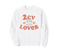 Citroën Car Lover de los 70 con Corazones Hippie Retro de 2 CV Sudadera
