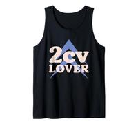 Citroën Car Lover de los 70, Estilo Hippy Retro, 2 CV Camiseta sin Mangas