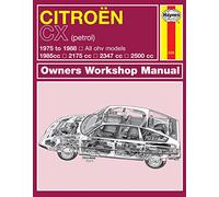 Citroen CX Petrol (75 - 88) Haynes Repair Manual