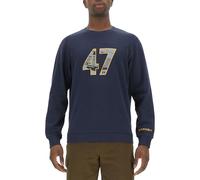 CITROËN Felpa Girocollo 47 H Type Stampa Larga C24s, Túnica de enfermería Hombre, Deep Blue, Large