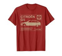 Citroën GS Acerca de Write Up Camiseta, Hombre, Arándano, L