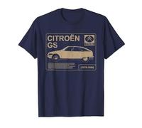 Citroën GS Acerca de Write Up Camiseta, Hombre, Azul Marino, XXL