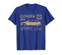Citroën GS Acerca de Write Up Camiseta, Hombre, Azul Real, M