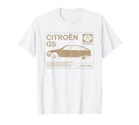 Citroën GS Acerca de Write Up Camiseta, Hombre, Blanco, 3XL