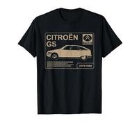 Citroën GS Acerca de Write Up Camiseta, Hombre, Negro, XXL