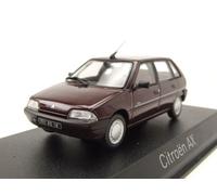 Citroen Hacha Ten 1992 Coche a Escala Rojo 1:43 Norev