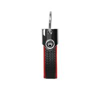 Citroen Llavero rojo oficial, carbón, logo new negro, rojo, Talla única