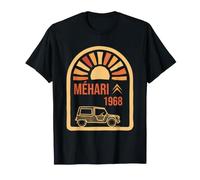 Citroën Méhari 1968 Coche Retro Sun Surf Camiseta