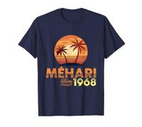 Citroën Méhari Coche Retro 1968 Atardecer Playa Camiseta