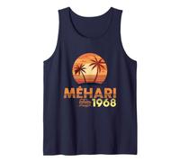 Citroën Méhari Coche Retro 1968 Atardecer Playa Camiseta sin Mangas