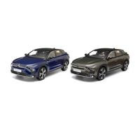 Citroën Miniature C5 X Gris Amazonita Techo Negro 2021 Escala 1/43 Modelo Detalles Preciso Colección Coche Die-Cast Alta Calidad para entusiastas y coleccionistas
