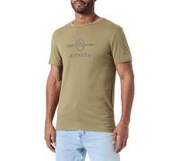 CITROËN O103078-E093 Camiseta con Estampado de Flecha Ancha y C24S para Hombre Moss, Talla L, Moss, L