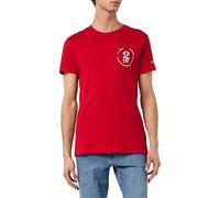 CITROËN T-Shirt 2cv Stampa Piccola T & Logo Sullaica C24s Camiseta, Rojo, XL para Hombre