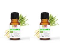 Citronela Bio Aceite Esencial 100% Puro 10 ml - Uso Alimentario Terapeutico Cosmetico Aromaterapia - Laborbio (Paquete de 2)