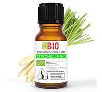Citronela Bio Aceite Esencial 100% Puro 10 ml - Uso Alimentario Terapeutico Cosmetico Aromaterapia - Laborbio