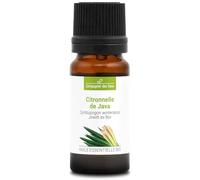 CITRONELA DE JAVA - 10 mL - Aceite Esencial Orgánico de Calidad Superior - 100% Puro, Natural, Quimiotipado y Certificado AB
