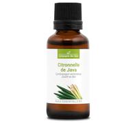 CITRONELA DE JAVA - 30 mL - Aceite Esencial Orgánico de Calidad Superior - 100% Puro, Natural, Quimiotipado y Certificado AB