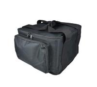 Citronic Bolsa de Transporte para 4 Luces PAR | Funda de Viaje de Nailon Duradera con Compartimentos Acolchados | Bolsa de Transporte de iluminación con Bolsillos para Accesorios y Asas de Transporte