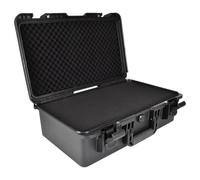 Citronic Caja de equipo resistente al agua, resistente a los impactos, clasificación IP66, interior de espuma, caja de almacenamiento resistente para herramientas, dimensiones internas (ancho x alto x