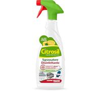 Citrosil Desengrasante, desinfectante, efecto virucida completo, elimina hasta el 99,9% de virus y bacterias, esencias de limón, 650 ml