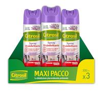 Citrosil Desinfectante en spray, acción virucida completa, elimina hasta el 99,9% de virus y bacterias, esencia de lavanda, 300 ml x 3 paquetes