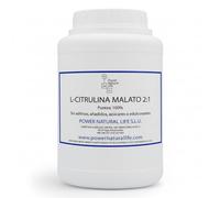 Citrulina Malato 2:1 en Polvo Power Natural Life - Materia Prima Alimentaria para Formulación - Sin Aditivos ni añadidos - Envase de 1 kg