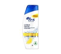 H&S Citrus Fresh Champú Anticaspa para Pelo Graso Aroma a Cítricos330ml | Actúa desde el Primer Lavado, Hasta 100% de Protección contra la Caspa, Limpia el Cuero Cabelludo, Clínicamente Probado