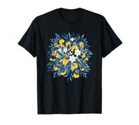 Citrus Garden - Ramo Floral de Flores de limón Camiseta