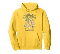 Citrus Lemon Graphic Summer Vibes Hombres Mujeres Niños Sudadera con Capucha