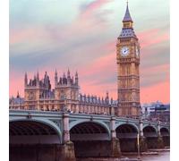 City Architecture Bridge Jigsaw Puzzle 150 Pieces 65x65cm/26x26inch, Difficult Jigsaw Puzzles for Adults 150, Beautiful Art Work, Great Festive Puzzle Gift for Men/Women