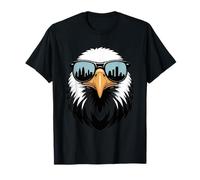 City Bald Eagle con Gafas De Sol USA Camiseta