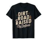 City Confused Country Humor Fish out Water Rural Identity Camiseta