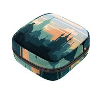 City First Period Kit para niñas, bolsa menstrual de tampón, soporte para almohadilla de lactancia con cremallera, organizador de servilleteros sanitarios