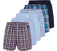 City Life City Life Boxer Classic, Multicolor (Business Multicolour 2 Brw/6/2), X-Large, Pack de 6