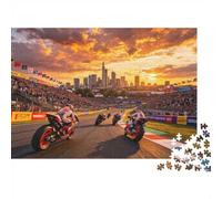 City Moto Circuit Rompecabezas Adultos 1000 Piezas Reciclado Berlin Puzzle Mayores Difícil Desafiante Aliviar Demencia 52x38cm/1000pcs