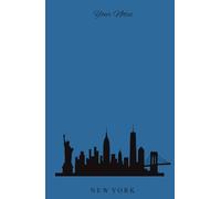 City Notebook - New York City skyline Outline: Elegant Lined Pages for Writing, Travel Notes, and Daily Inspiration | 5.5 x 8.5 inc. 200 lined pages