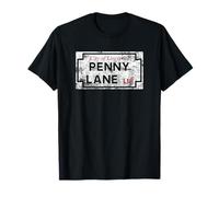 City of Liverpool Penny Lane L18 - Cartel de Calle Desgastado Camiseta