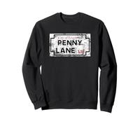 City of Liverpool Penny Lane L18 - Cartel de Calle Desgastado Sudadera