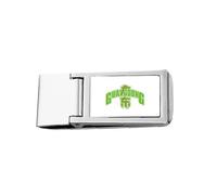 City Province - Cartera delgada con clip para dinero de acero inoxidable