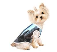 City Street Pet - Camiseta transpirable sin mangas M para perros y gatos pequeños, suave, cómoda, elegante