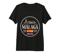 City Travel España Málaga España Explorar Cultura Camiseta Premium